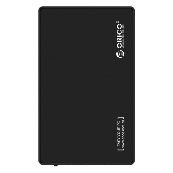 ORICO 3.5" USB3.0 External HDD Enclosure - Black - Image 2