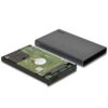 Port Connect 2.5" USB-C External HDD Enclosure Black - Image 3