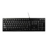 Port Connect Office Budget Wired Keyboard-Black
