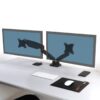 PORT Monitor Arm VESA Dual Screen - Black - Image 5