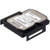 ORICO 5.25" to 2.5" and 3.5" HDD Bracket Aluminium - Black - Image 4