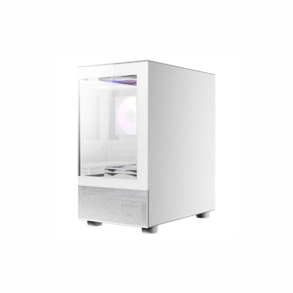 Antec CX200M Elite Micro-ATX | ITX RGB Mini-Tower Gaming Chassis - White - Image 4