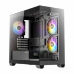Antec CX300M Micro-ATX | ITX RGB Mini-Tower Gaming Chassis - Black