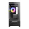 Antec CX500M Micro-ATX | ITX RGB Mini-Tower Gaming Chassis Type-C  - Black - Image 3