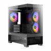 Antec CX500M Micro-ATX | ITX RGB Mini-Tower Gaming Chassis Type-C  - Black - Image 6