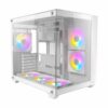 Antec CX800 Elite ATX | Micro-ATX | ITX RGB Mid-Tower Dual Chamber Gaming Chassis - White - Image 6