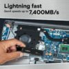 Crucial T500 1TB M.2 NVMe Gen4 NAND SSD - Image 3
