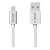 ORICO Micro USB Braided Charging Data Cable Silver 1M - Image 2
