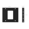 ORICO 3.5" to 2.5" HDD Caddy - Black - Image 3
