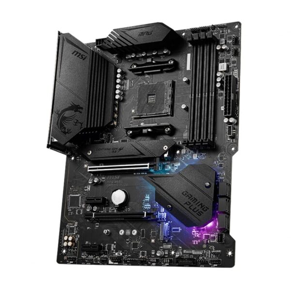 MSI MPG B550 GAMING PLUS AMD AM4 ATX Gaming Motherboard - Image 3