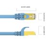 ORICO CAT6 1m Network Cable - Blue - Image 3