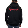 REDRAGON HOODIE WITH FRONT and BACK LOGO - BLACK - LARGE - Image 5