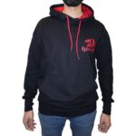 REDRAGON HOODIE WITH FRONT and BACK LOGO - BLACK - MEDIUM