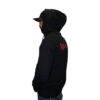 REDRAGON HOODIE WITH FRONT and BACK LOGO - BLACK - XXLARGE - Image 4