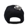 REDRAGON PREMIUM SNAPBACK FLAT PEAK CAP - BLACK - Image 3