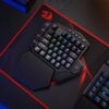 REDRAGON Diti Elite One-Handed RGB Wireless Mechanical Gaming Keyboard - Black - Image 3
