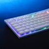 REDRAGON HORUS 87KEY RGB LED SUPER-SLIM ALU FRAME - White - Image 7