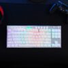 REDRAGON HORUS 87KEY RGB LED SUPER-SLIM ALU FRAME - White - Image 6