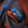 REDRAGON STORM 12400DPI 7 Buttons|Ergonomic Design|P3327 Optical Sensor|Lightweight Body|RGB Backlit gaming Mouse - Black - Image 5