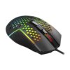 REDRAGON Reaping 6200DPI RGB LightWeight 65g Gaming Mouse - Black - Image 4