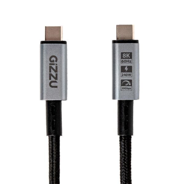 GIZZU 240W 20Gbps Type-C 2m Cable - Image 2