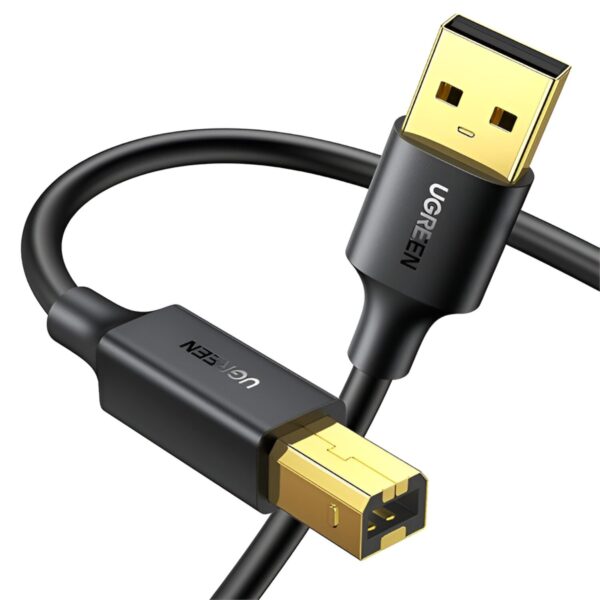UGREEN US135 USB 2.0 to USB-B Printer Cable, 480Mbps - 2m - Image 2